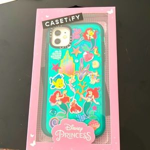 Casetify iPhone 11 Disney Princess green Ariel case - slightly used